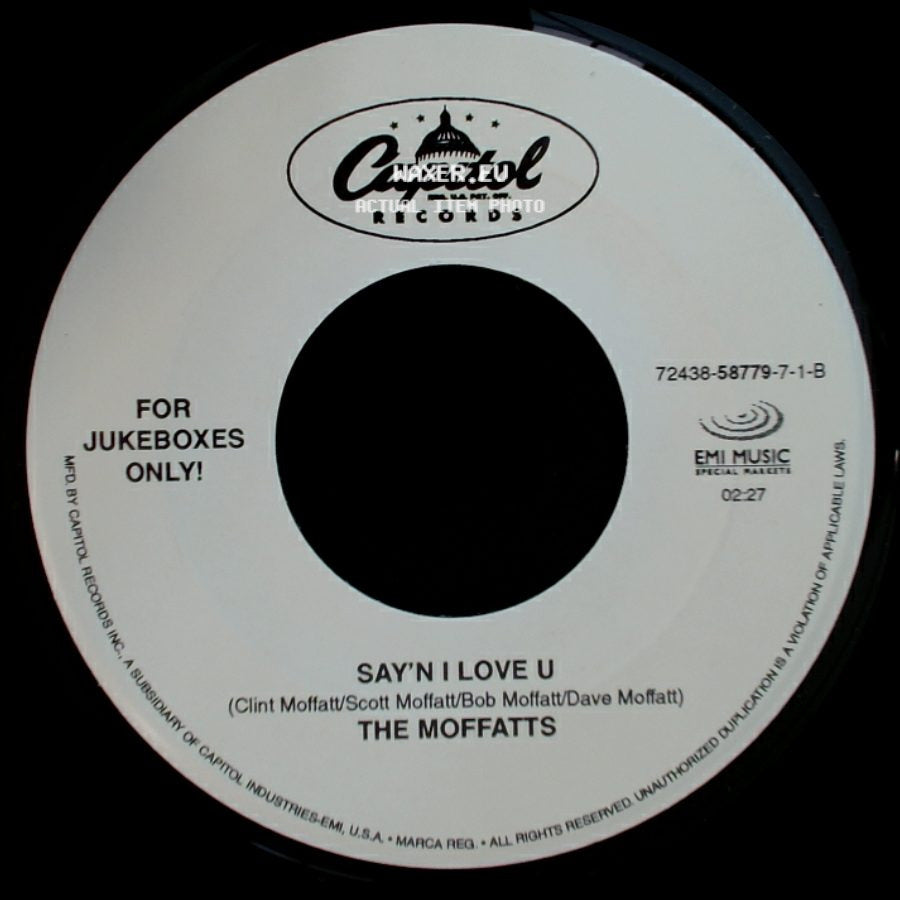 The Moffatts - Until You Loved Me / Say'n I Love U side B
