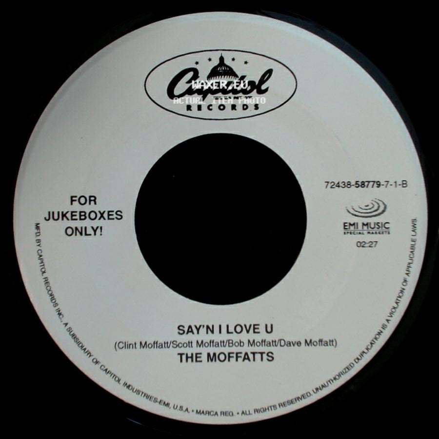 The Moffatts - Say'n I Love U / Until You Loved Me side A