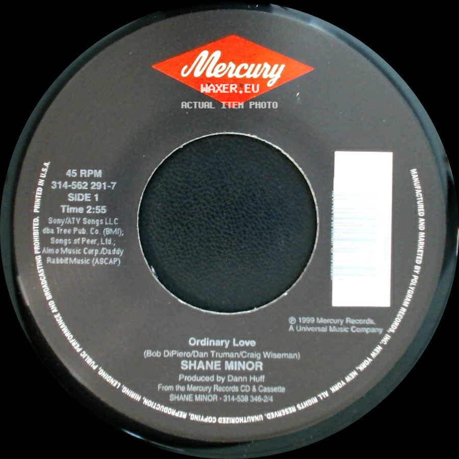 Shane Minor - Ordinary Love / How Many Times side A