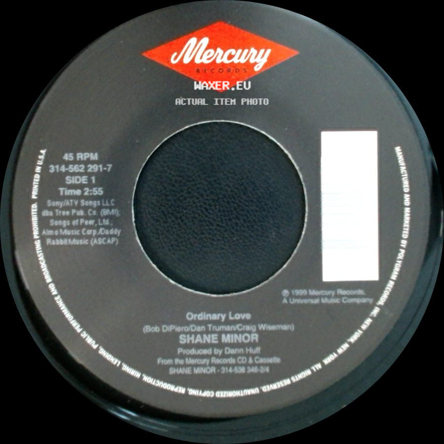 Shane Minor - Ordinary Love / How Many Times side A