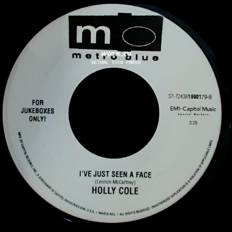 Holly Cole - I've Just Seen A Face / Onion Girl side A
