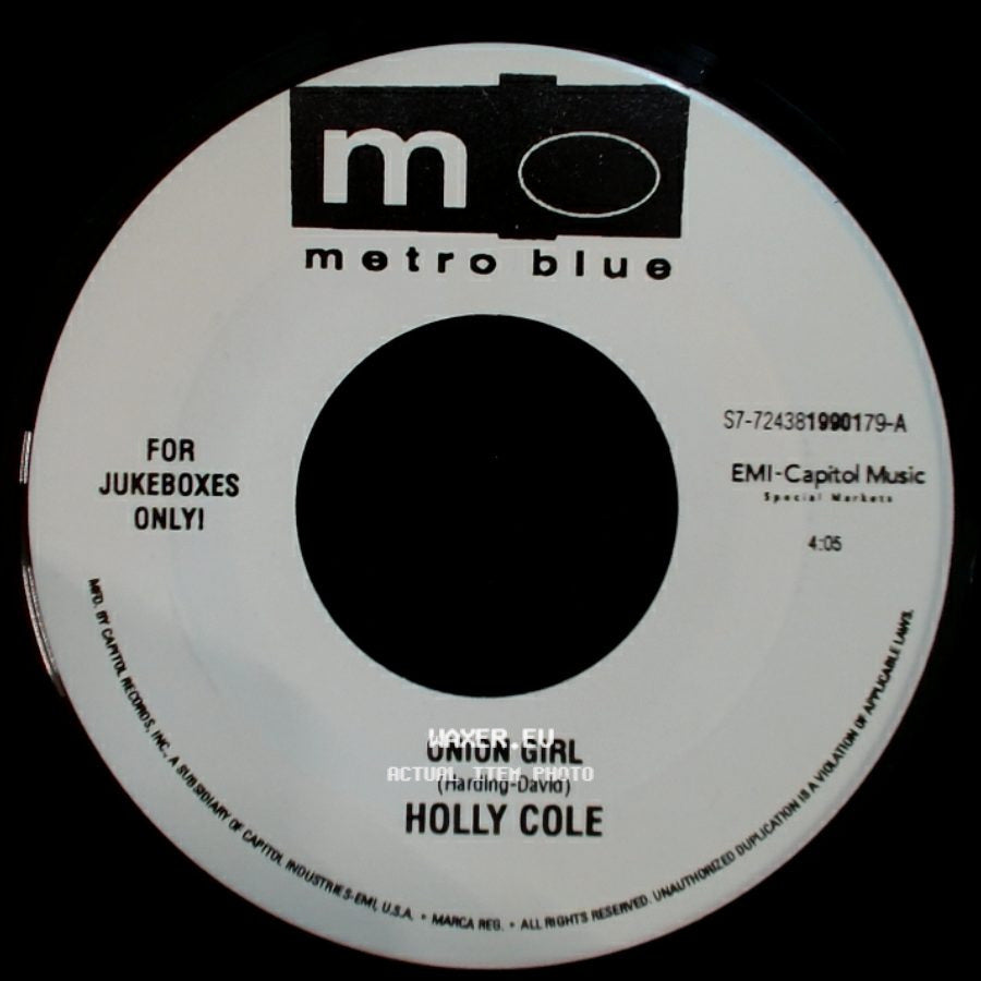 Holly Cole - I've Just Seen A Face / Onion Girl side B