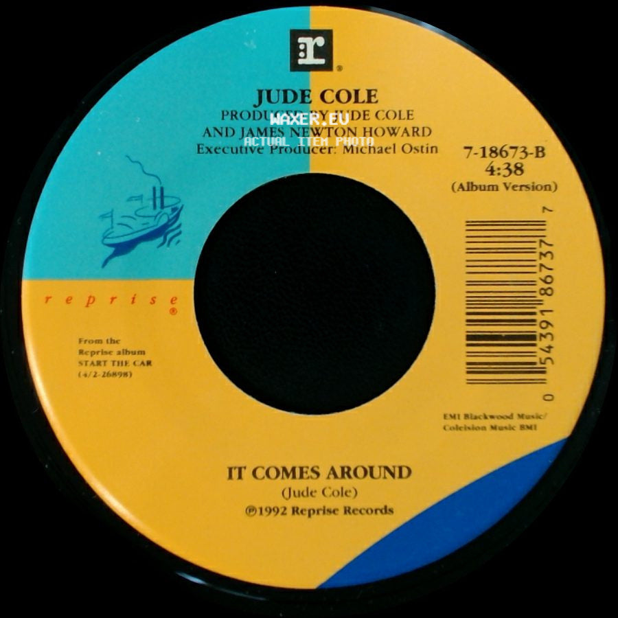 Jude Cole - Tell The Truth / It Comes Around side B