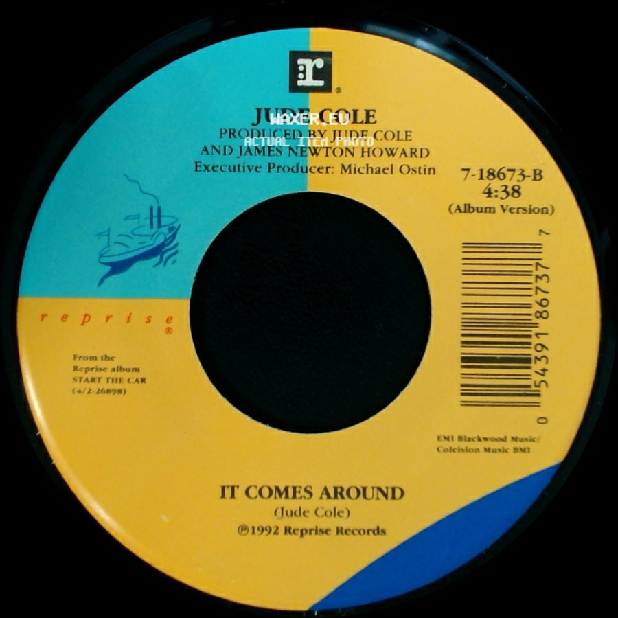 Jude Cole - Tell The Truth / It Comes Around side B