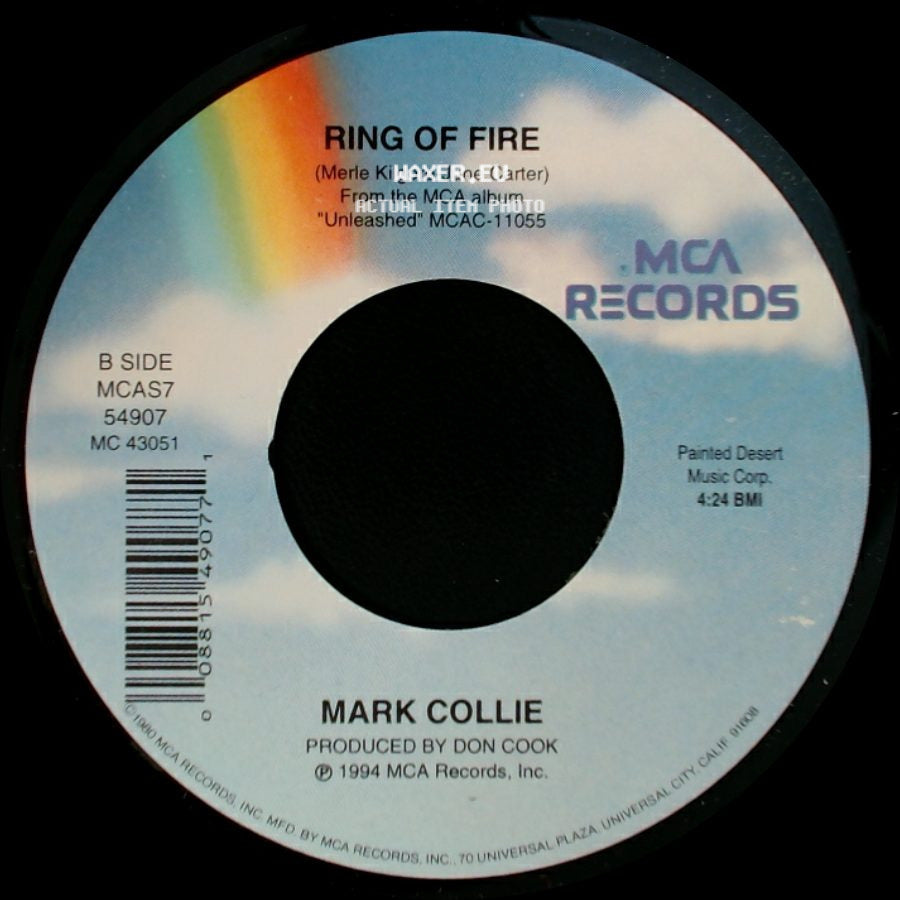 Mark Collie - Hard Lovin' Woman / Ring Of Fire side B
