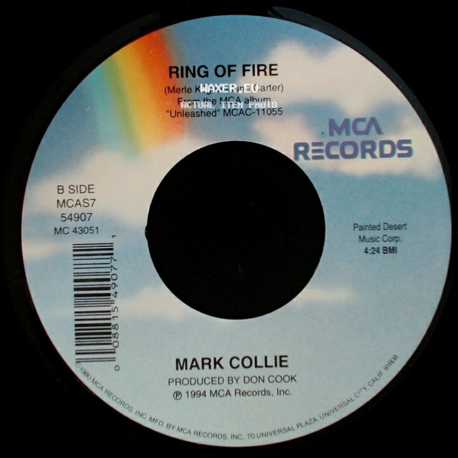 Mark Collie - Hard Lovin' Woman / Ring Of Fire side B