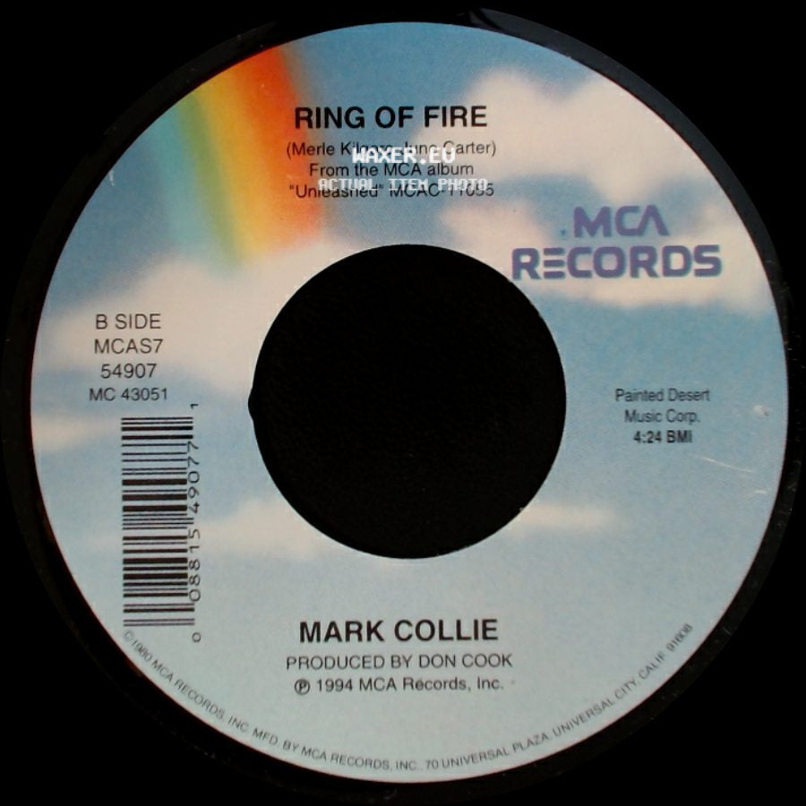 Mark Collie - Hard Lovin' Woman / Ring Of Fire side B
