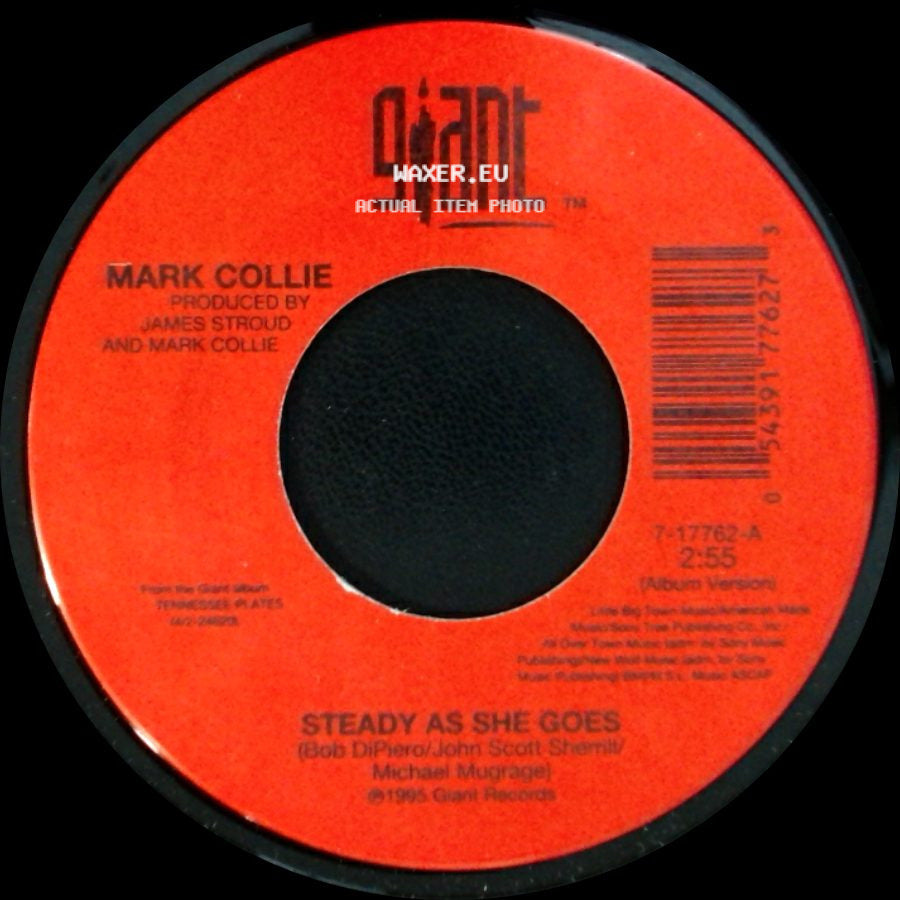 Mark Collie - Memories (Still Missing Her) / Steady As She Goes side B