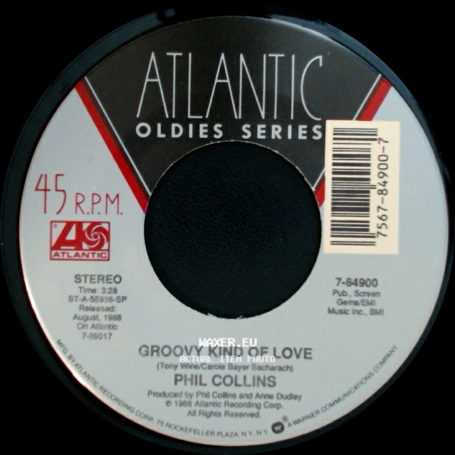 Phil Collins - Two Hearts / Groovy Kind Of Love side B