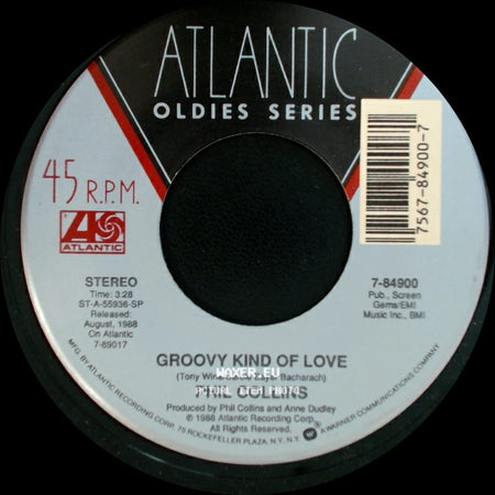 Phil Collins - Groovy Kind Of Love / Two Hearts side A