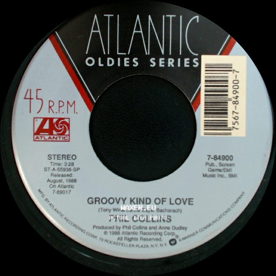 Phil Collins - Groovy Kind Of Love / Two Hearts side A