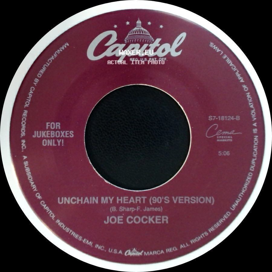 Joe Cocker - Unchain My Heart (90's Version) / The Simple Things side A