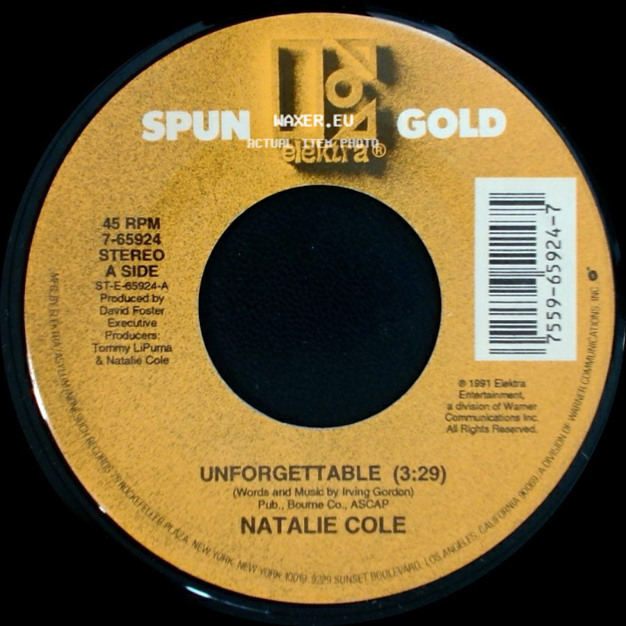 Natalie Cole - Unforgettable / The Very Thought Of You side A