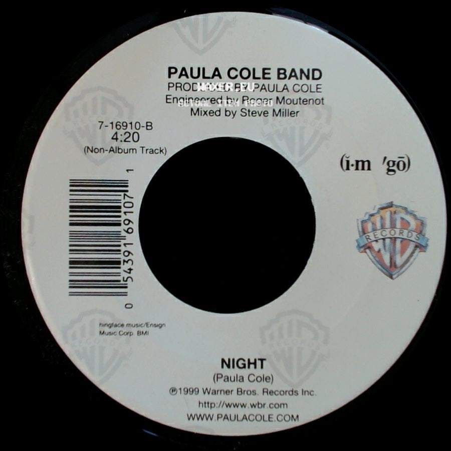 Paula Cole Band - I Believe In Love / Night side B