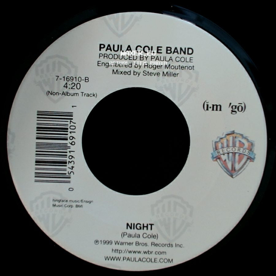 Paula Cole Band - I Believe In Love / Night side B