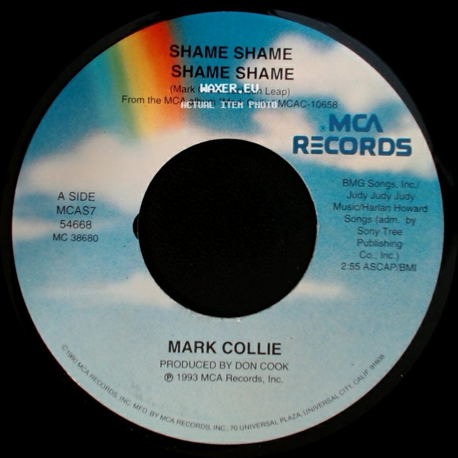 Mark Collie - Shame Shame Shame Shame / Keep It Up side A