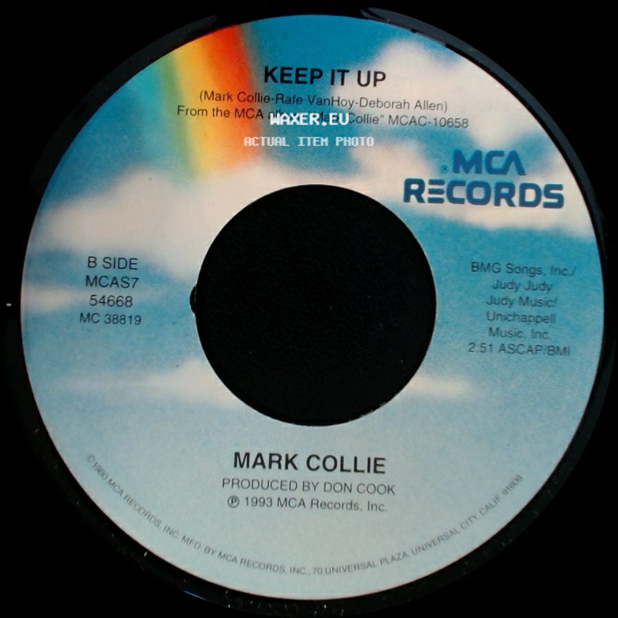 Mark Collie - Shame Shame Shame Shame / Keep It Up side B