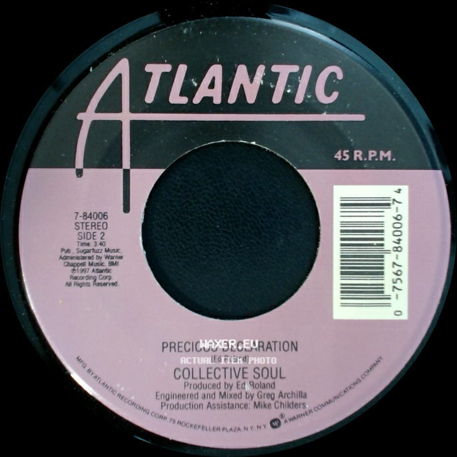 Collective Soul - Listen / Precious Declaration side B