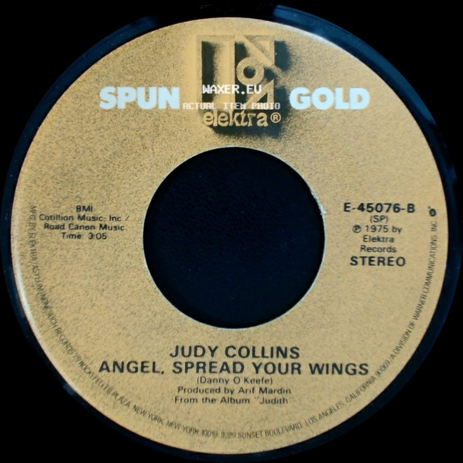 Judy Collins - Send In The Clowns / Angel, Spread Your Wings side B