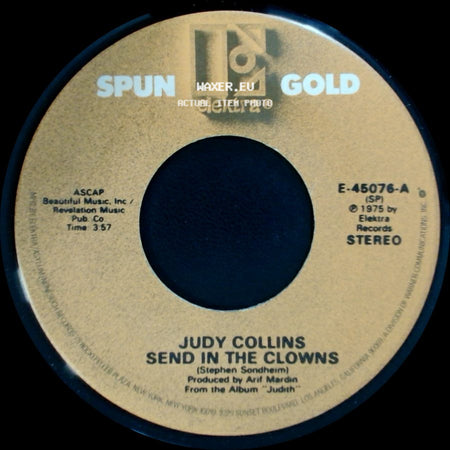 Judy Collins - Send In The Clowns / Angel, Spread Your Wings side A