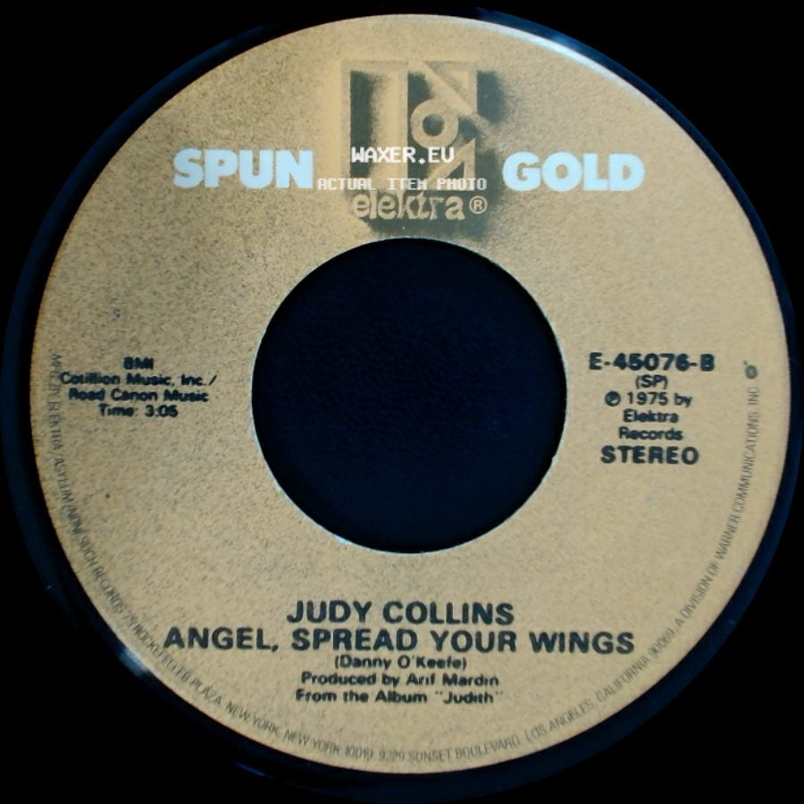 Judy Collins - Send In The Clowns / Angel, Spread Your Wings side B