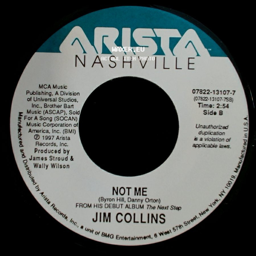 Jim Collins - The Next Step / Not Me side B
