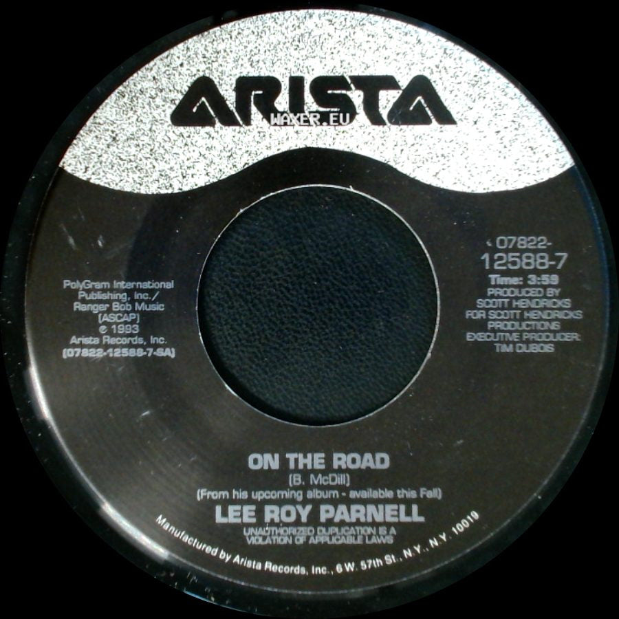 Lee Roy Parnell - Back In My Arms Again / On The Road side B