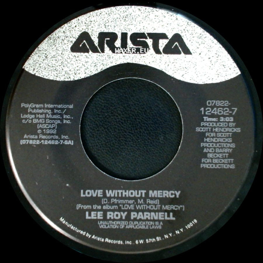 Lee Roy Parnell - Done Deal / Love Without Mercy side B
