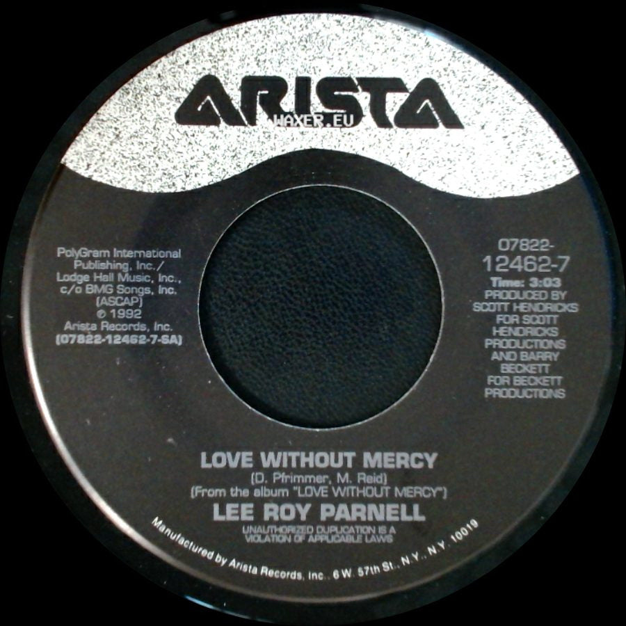 Lee Roy Parnell - Done Deal / Love Without Mercy side B