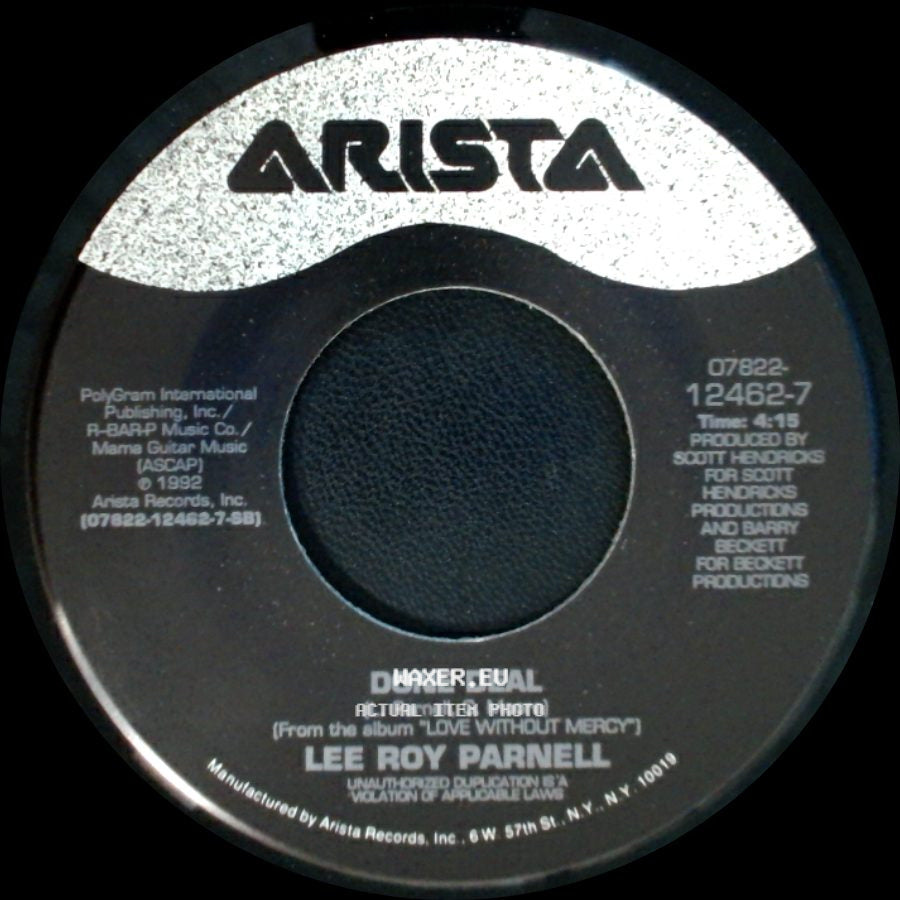 Lee Roy Parnell - Done Deal / Love Without Mercy side A