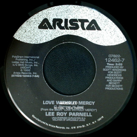 Lee Roy Parnell - Done Deal / Love Without Mercy side B