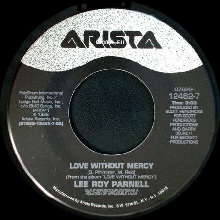 Lee Roy Parnell - Done Deal / Love Without Mercy side B