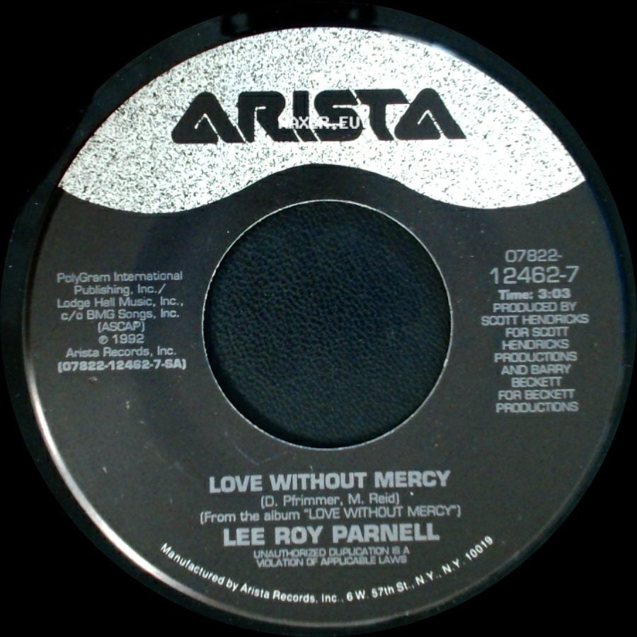 Lee Roy Parnell - Done Deal / Love Without Mercy side B