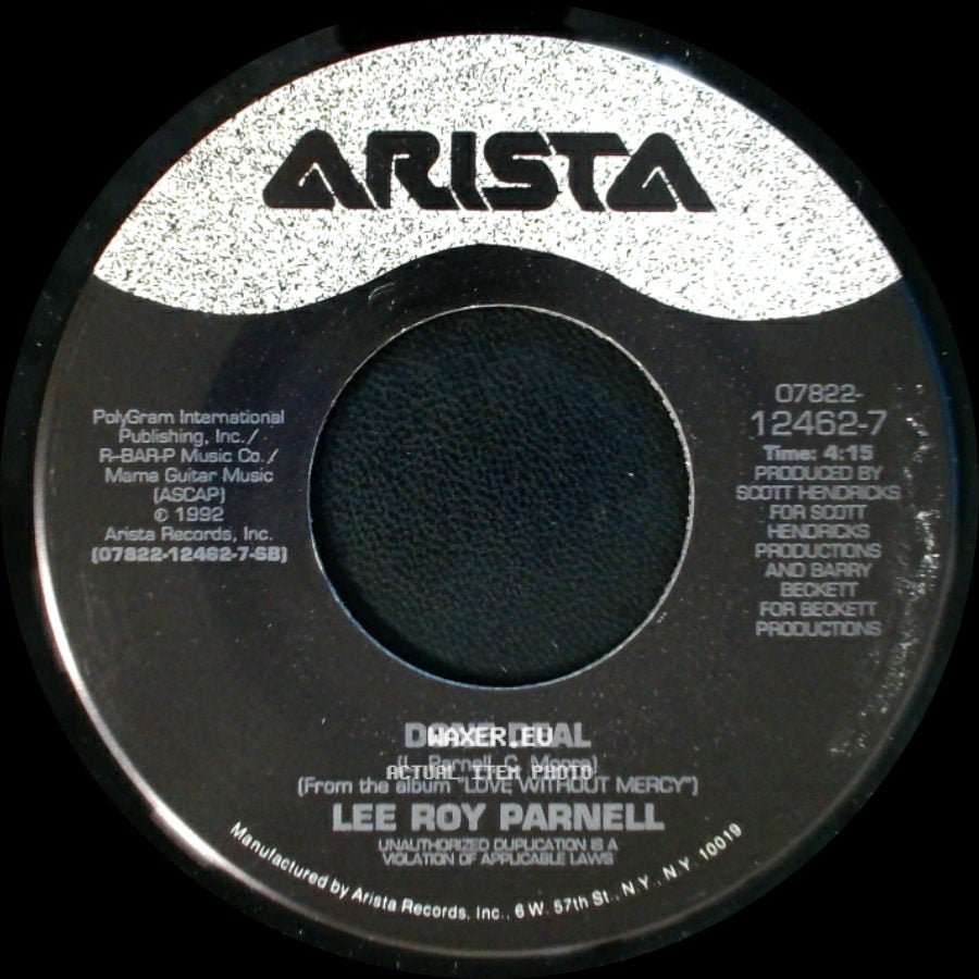 Lee Roy Parnell - Done Deal / Love Without Mercy side A