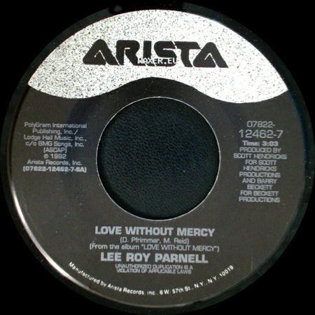 Lee Roy Parnell - Done Deal / Love Without Mercy side B