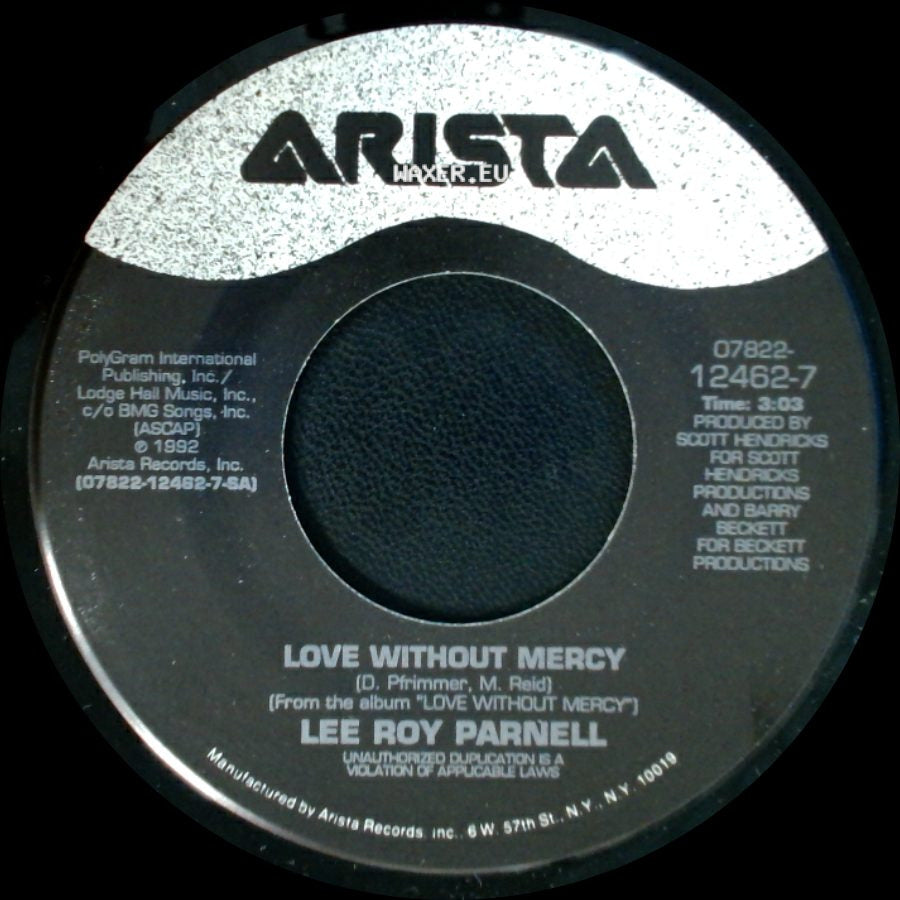 Lee Roy Parnell - Done Deal / Love Without Mercy side B