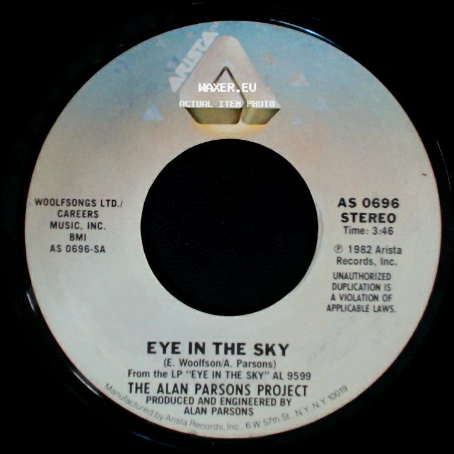 The Alan Parsons Project - Eye In The Sky / Gemini side A