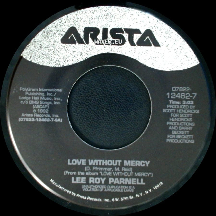 Lee Roy Parnell - Done Deal / Love Without Mercy side B