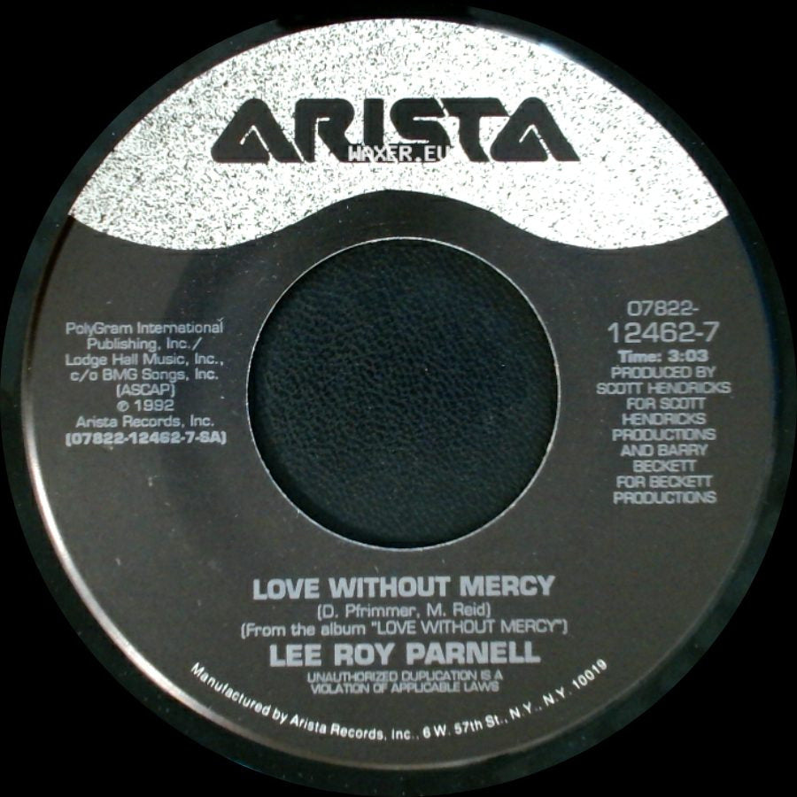 Lee Roy Parnell - Done Deal / Love Without Mercy side B