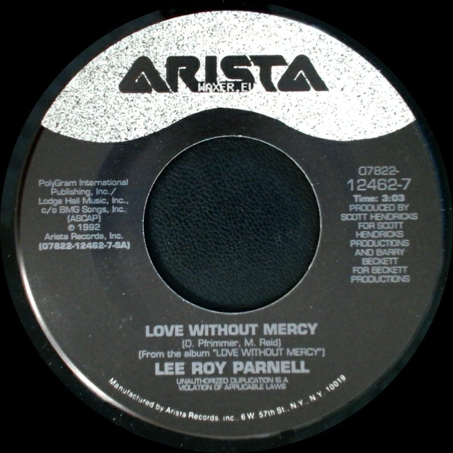Lee Roy Parnell - Done Deal / Love Without Mercy side B