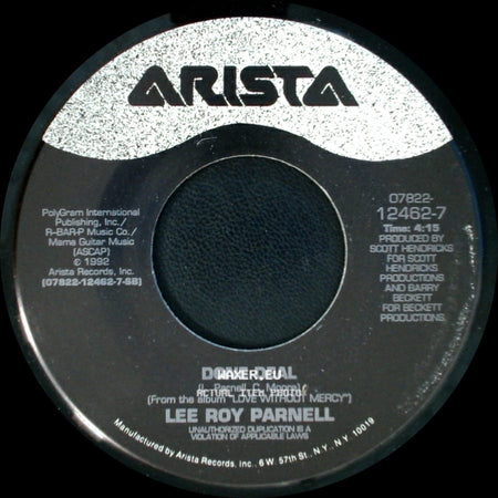 Lee Roy Parnell - Done Deal / Love Without Mercy side A