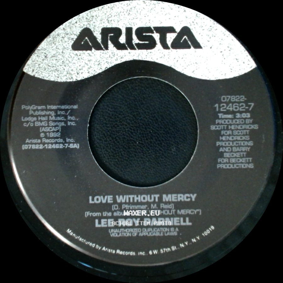 Lee Roy Parnell - Done Deal / Love Without Mercy side B