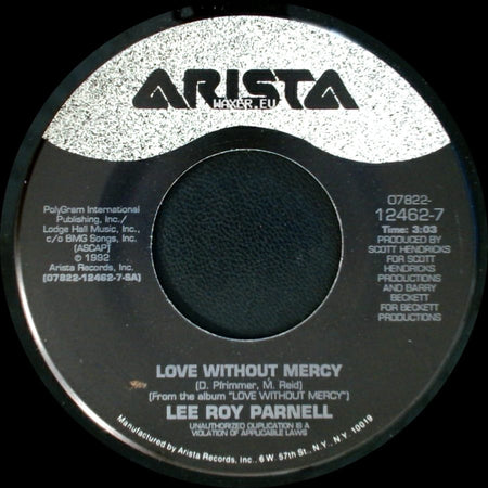 Lee Roy Parnell - Done Deal / Love Without Mercy side B