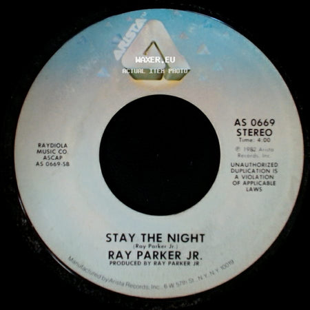 Ray Parker Jr. - The Other Woman / Stay The Night side B