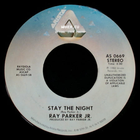 Ray Parker Jr. - The Other Woman / Stay The Night side B