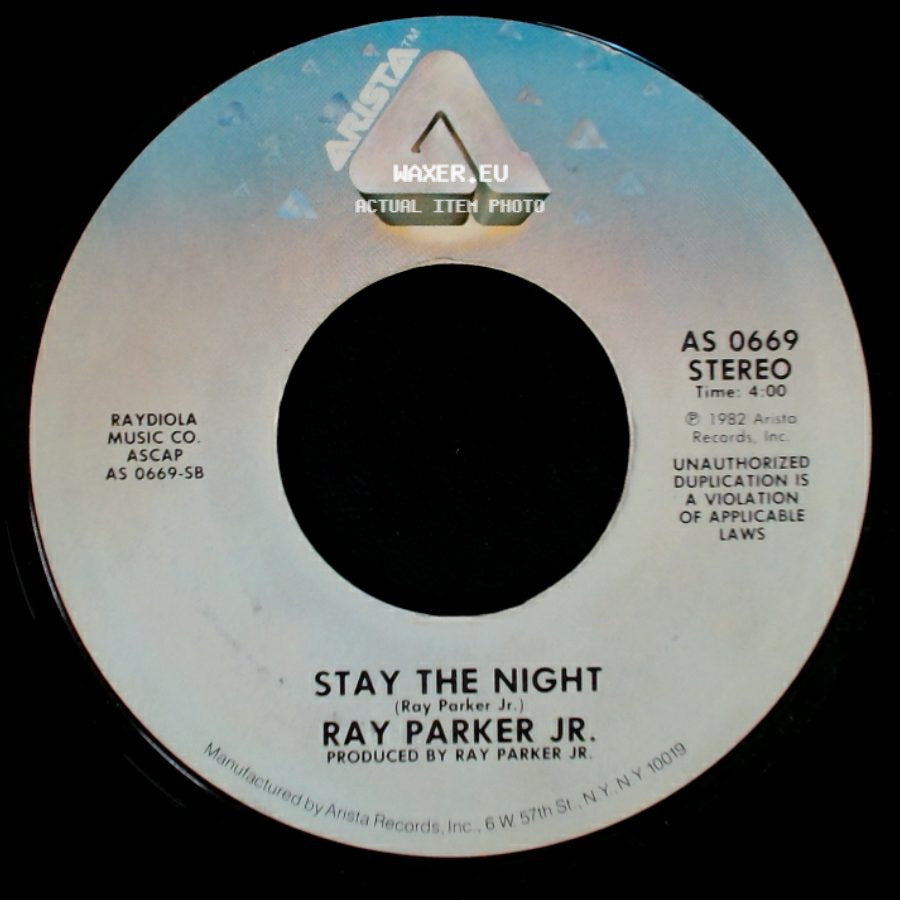 Ray Parker Jr. - The Other Woman / Stay The Night side B