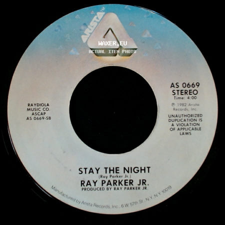 Ray Parker Jr. - The Other Woman / Stay The Night side B