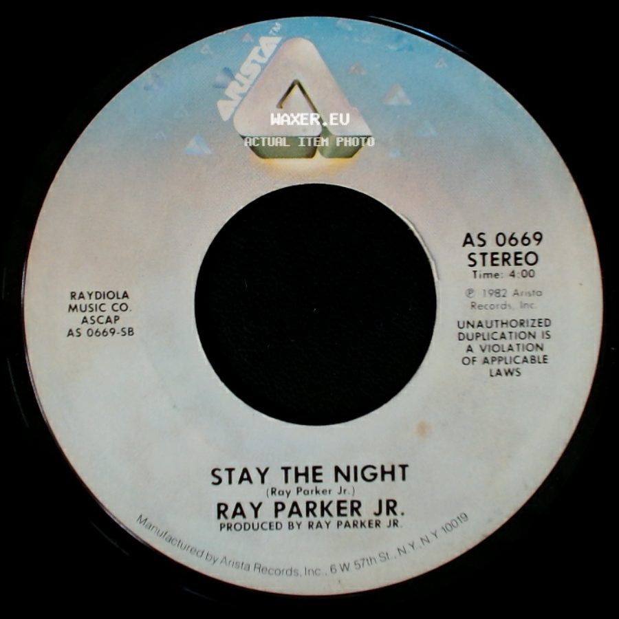 Ray Parker Jr. - The Other Woman / Stay The Night side B