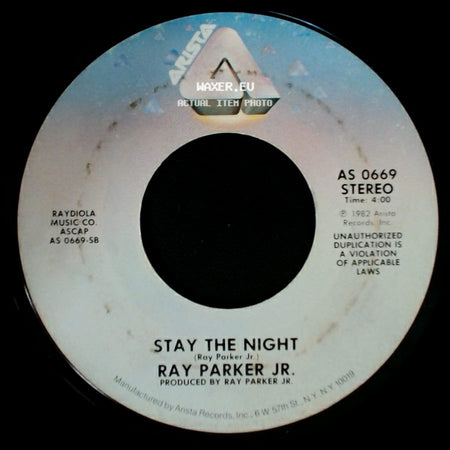 Ray Parker Jr. - The Other Woman / Stay The Night side B