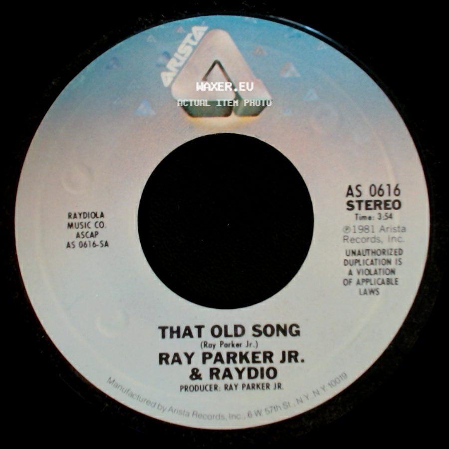 Ray Parker Jr. & Raydio - That Old Song / Old Pro side A